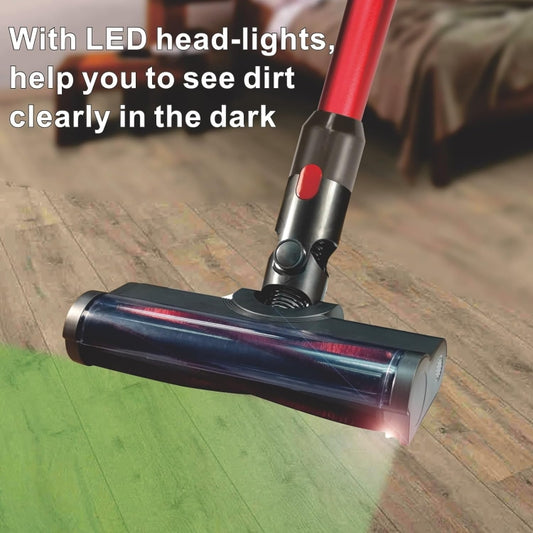 For Dyson V10 Slim / V12 Slim Vacuum Cleaner Floor Brush Head with Green LED Light by bashfashion