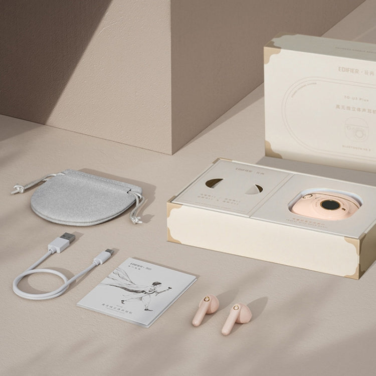 Edifier TO-U3 Plus Noise Reduction Sports Wireless Bluetooth Earphones(Dark Blue) by Edifier