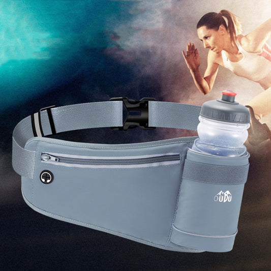 OUDU Outdoor Sports Water Bottle Waist Pack Multifunctional Running And Fitness Gear, Style: Without Bottle(Black) by OUDU