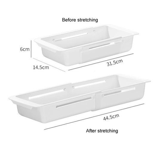 No Punch Under Sink Shelf Household Multifunctional Cabinet Organizer, Style: Deducting Extending Box-Short by bashfashion
