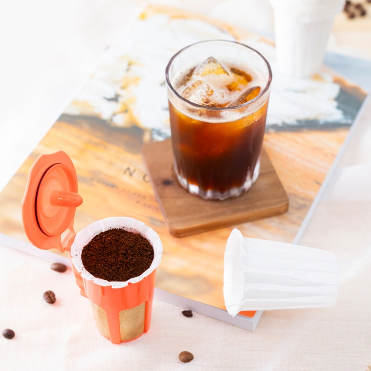 100pcs For Keurig 2.0 Coffee Capsule Cup Disposable Paper Filter by bashfashion