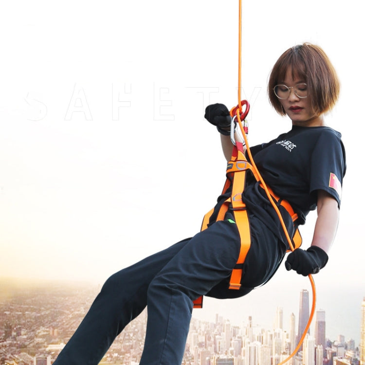 XINDA XD-Q9732 9-shaped Descender Mountain Climbing and Rock Climbing Descent Equipment(Red) by XINDA