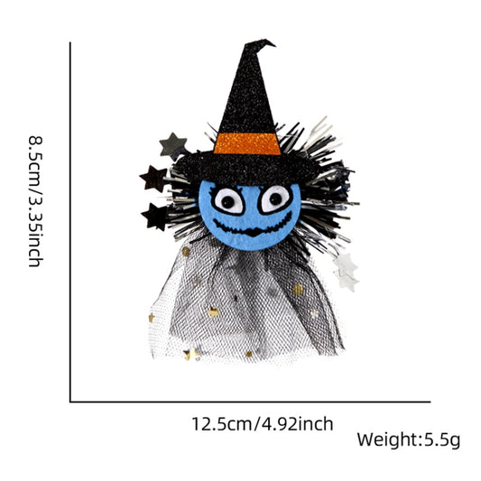 Halloween Hair Clips Hair Accessories Kids Party Dress Up Jewelry, Style: Witch by bashfashion