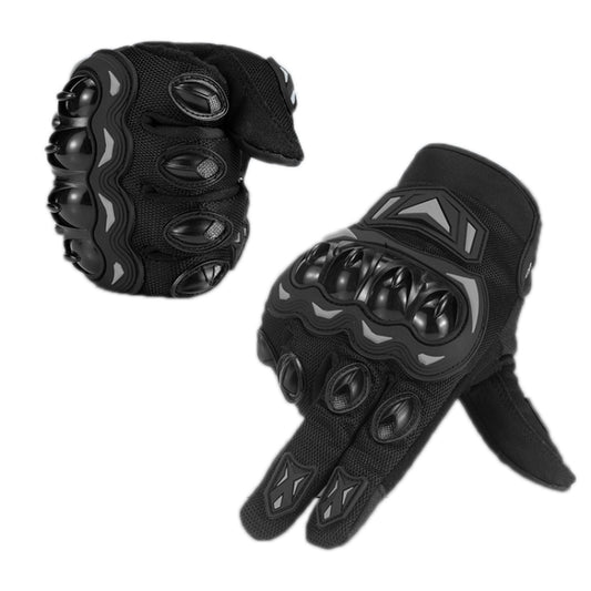 Motorcycle Outdoor Riding Non-slip Touch Screen Sun Protection Gloves, Size: XL(Black) by bashfashion