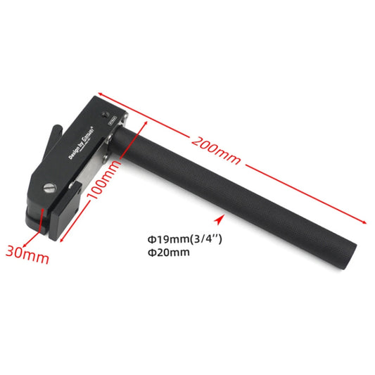 For 20mm Hole Ganwei Woodworking Desktop Quick Acting Hold Down Clamp Desktop Fast Fixed Clip(175mm Handle) by Ganwei