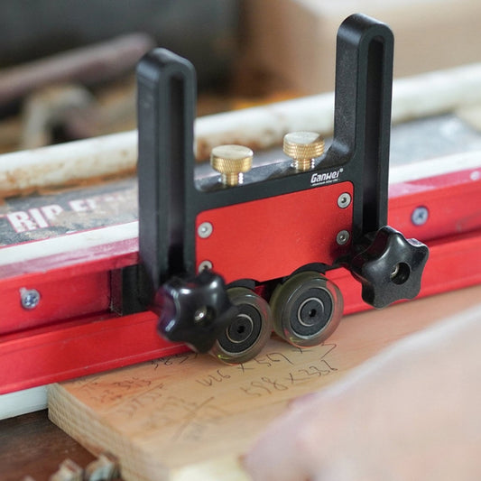 Ganwei MG0-000-0111 Table Saws Pressing Feeder Roller Guides Feather Loc Board Safety Pushing Auxiliary Tool by Ganwei