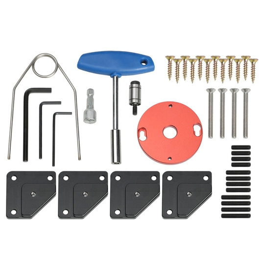 Ganwei MG0-000-0059 Edge Trimming Machine Inverted Lifter Fine Adjustment Woodworking Milling Cutter Chamfer Workbench by Ganwei