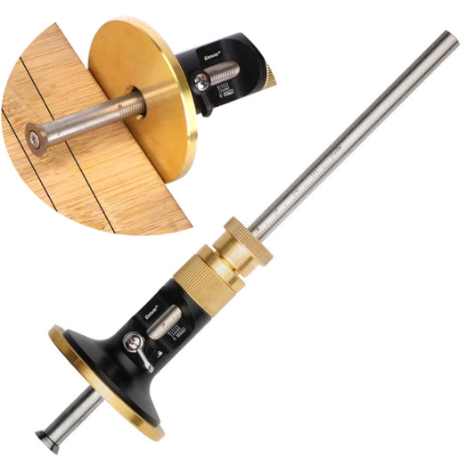 Ganwei 0.2mm Precision European Scriber Marking Gauge Parallel Line Drawing Woodworking Tool(Fixed Blade) by Ganwei