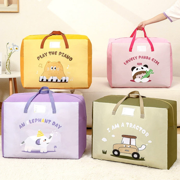 Oxford Cloth Kindergarten Quilt Storage Bag Large Capacity Clothes Blanket Sorting Bag, Size: Small(Blue) by bashfashion