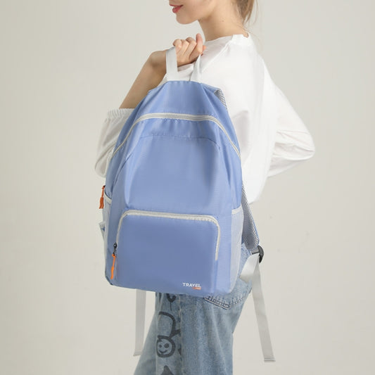 Lightweight Sports Mountaineering Bag Portable Folding Double Shoulder Backpack(Pink) by bashfashion