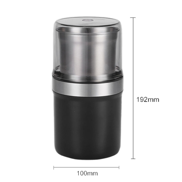Single Cup Cross Knife Small Electric Grinder Coffee Bean Grains Fine Grinding Powder Machine US Plug by bashfashion