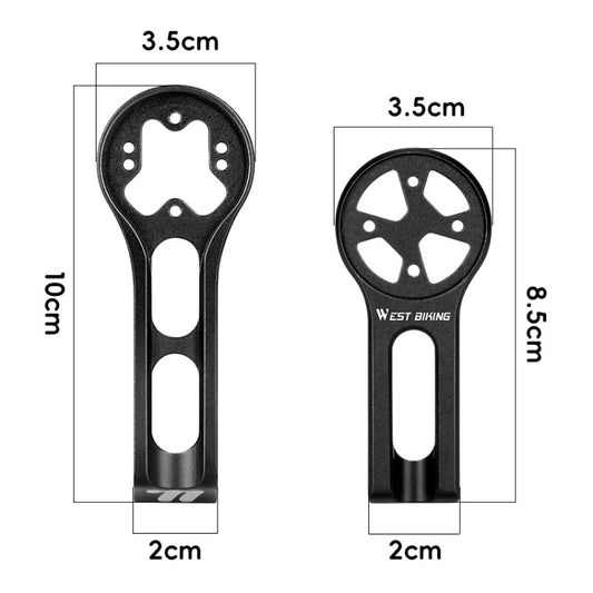 WEST BIKING TCR/PCR Bicycle Computer Stand Sports Camera Base, Specifications: Extended Model by WEST BIKING