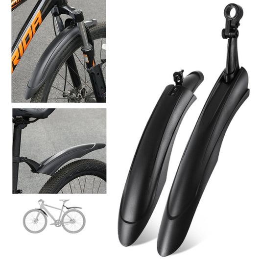 08CY0007 Bike Fenders Set Widen Lengthen Bicycle MTB Front Rear Quick Release Mudguard by bashfashion