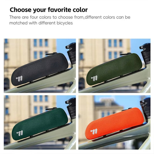 WEST BIKING Bicycle Front Beam Bag Cycling Hanging Bag(Orange) by WEST BIKING