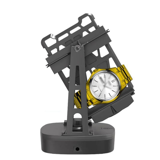 USB Plug Version Automatic Watch Winder Storage Display Stand Mechanical Watches Silent Rotomat by bashfashion
