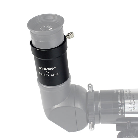 SVBONY F9102A 1.25 Inch 5x Multiplier Astronomical Telescope Accessories by SVBONY
