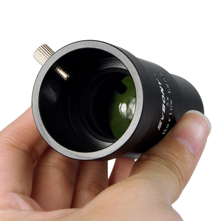 SVBONY F9102A 1.25 Inch 5x Multiplier Astronomical Telescope Accessories by SVBONY