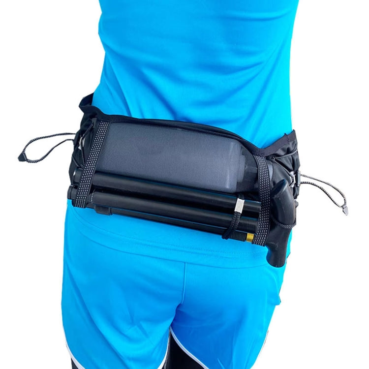 Running Sports Waist Bag Ultra-thin Breathable Belt With Trekking Pole Fixing Strap, Size: XS/S/M by bashfashion