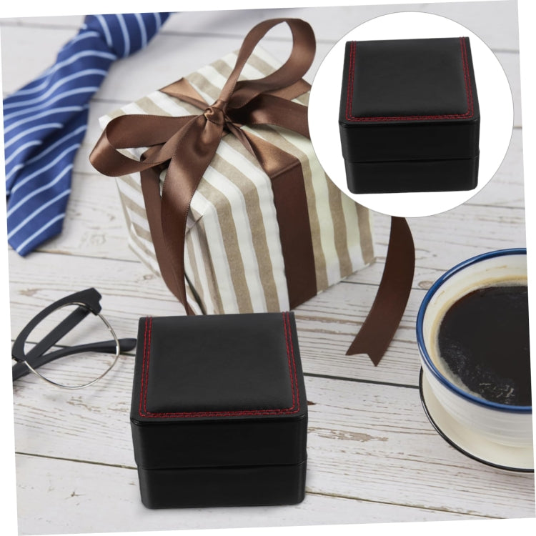 BINBOND Watch Packaging Box Gift Box, Spec: Black Leather by BINBOND