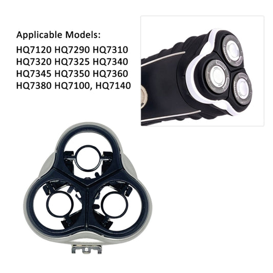 Shaver Head Frame for Philips HQ7310 / HQ7120 / HQ7290 / HQ7320 / HQ7325 / HQ7340 / HQ7345 / HQ7350 / HQ7360 / HQ7380 / HQ7100 / HQ7140(White) by bashfashion