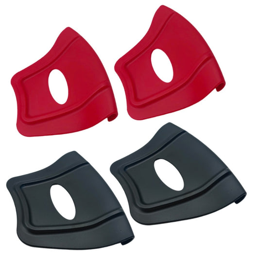 Motorcycle Tire Removal Installation Rim Protector+Pry Bar(Red) by bashfashion