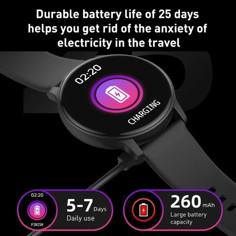 Bluetooth Talk Smartwatch Multi-Function Monitor Heart Rate / Blood Pressure / Blood Oxygen / Sleep(Black) by bashfashion