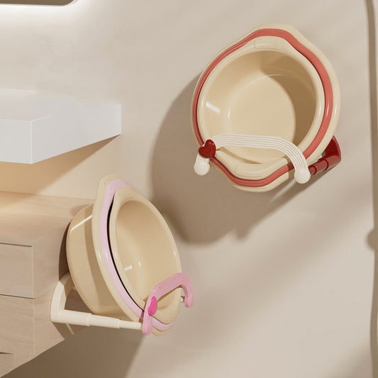 Basin Organiser Telescopic Suction Cup Shelf(Black) by bashfashion