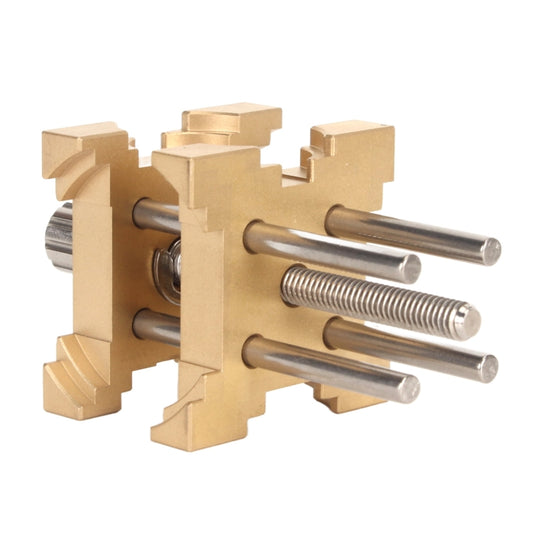 Four-Sided Pure Copper Watch Movement Holder(Yellow) by bashfashion