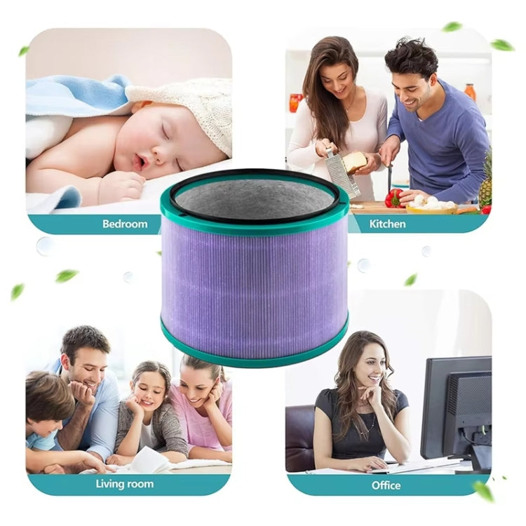 For Dyson TP04/05/07 HP04/05/07 DP04/05/07 4pcs/Set Fan Air Purifier Antibacterial Filter Replacement Part by bashfashion