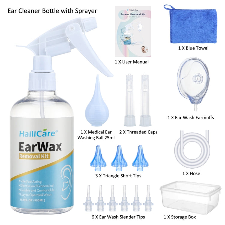 HailiCare 18 In 1 Ear Washer Ear Wax Cleaning Tool For Home Use by HailiCare