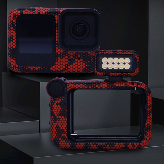 For GOPro HERO13 Black Camera Stickers Body Protective Film, Style: 10 Circuit Dark Gold by bashfashion