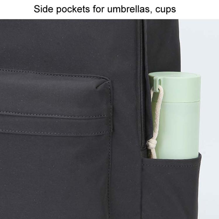 SKV SKV009 Outdoor Casual Double Shoulder Bag Large Capacity Laptop Backpack(Black) by SKV