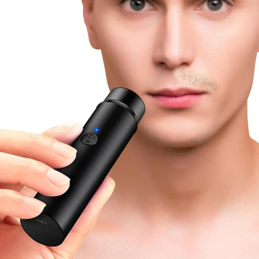 JILILAI 033 Electric Shaver Portable Mini Razor Car Electrical Shaver(Black) by JILILAI