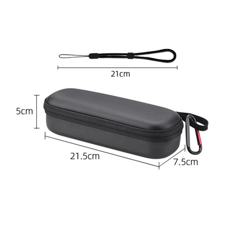 For DJI OSMO Pocket 3 BRDRC Storage Bag Standalone Handy Case Protective Pouch(Nylon Black) by BRDRC