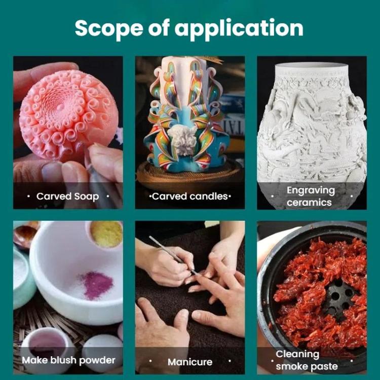 Stainless Steel Soot Spoon Carving Tools, Style: Single Head 1 Original Color(PVC Bag Single Pack) by bashfashion