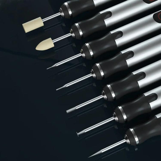 MaAnt D2 Rechargeable Speed Regulating Electric Grinding Pen Small Sanding Machine With 7 Sanding Heads by MaAnt