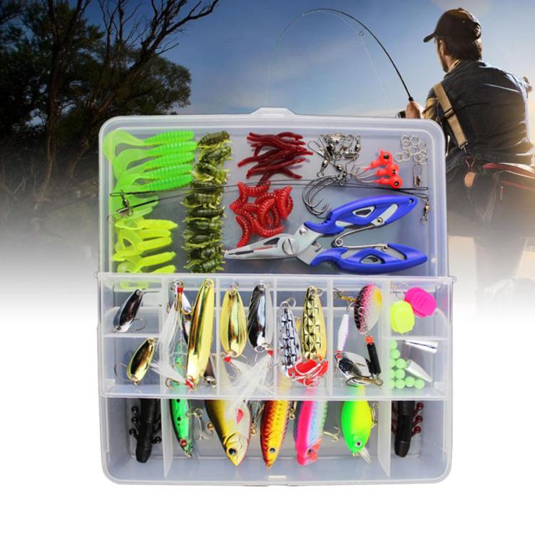 102-in-1 Outdoor Fishing Gear Bionic Bait Luya Sequin Bait Set by bashfashion
