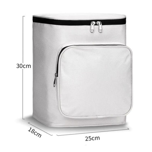 Electric Vehicle Front Helmet Raincoat Storage Waterproof Bag, Color: Black by bashfashion