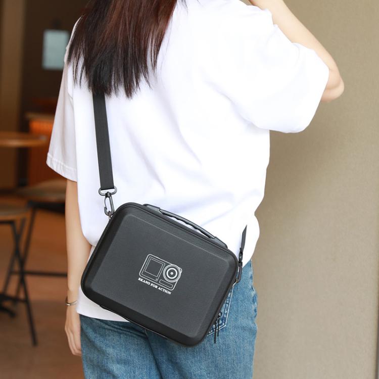 BKANO For DJI Osmo Action 3 / 4 / 5 Pro Sports Camera Storage Bag Portable Protective Bag Case(Black) by BKANO