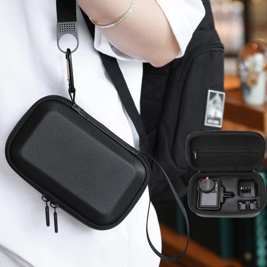 BKANO For DJI Osmo Action 3 / 4 / 5 Pro Storage Bag Sports Camera Handbag(Black) by BKANO