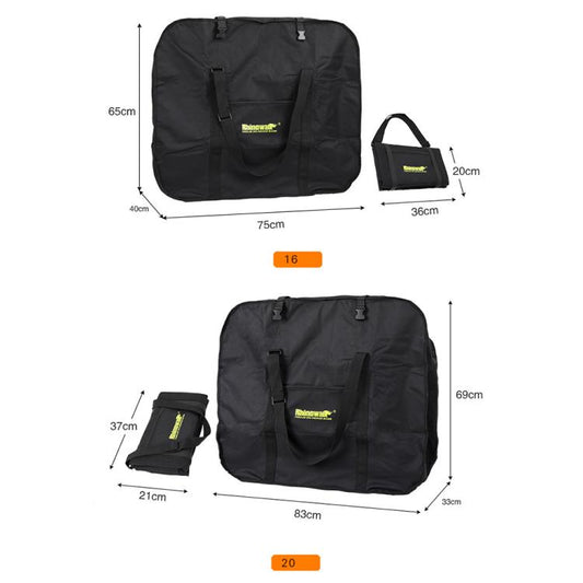 Rhinowalk 16/20 inch Portable Folding Bicycle Loading Bag Bicycle Storage Bag(RF201) by Rhinowalk