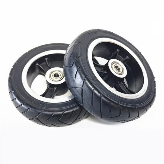 145 x 40 8mm 6 inch Electrical Scooter Rear Wheel Solid Explosion Proof Whole Wheel Assembly Tire by bashfashion