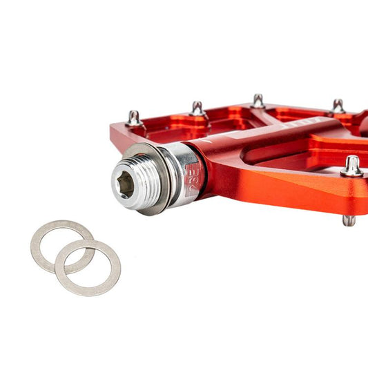 20pcs ZTTO Bicycle Pedal Stainless Steel Washer Mountain Bike Disc Protection Gasket by ZTTO