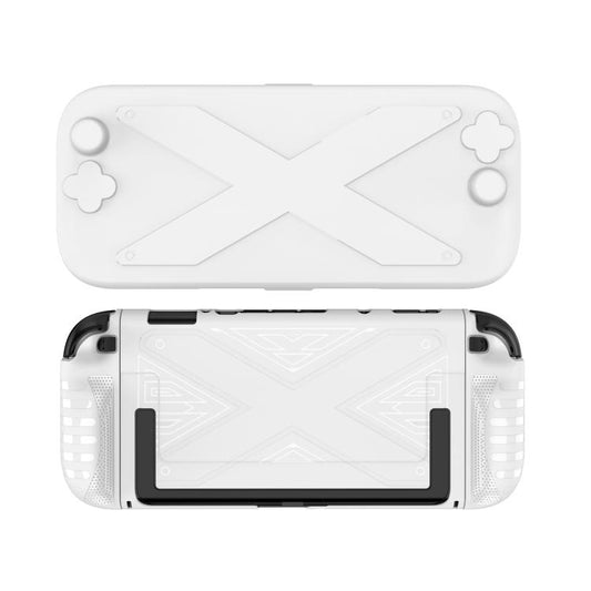 For Nintendo Switch 2 PC + TPU Split Cover With Panel Set Protective Shell(White) by bashfashion