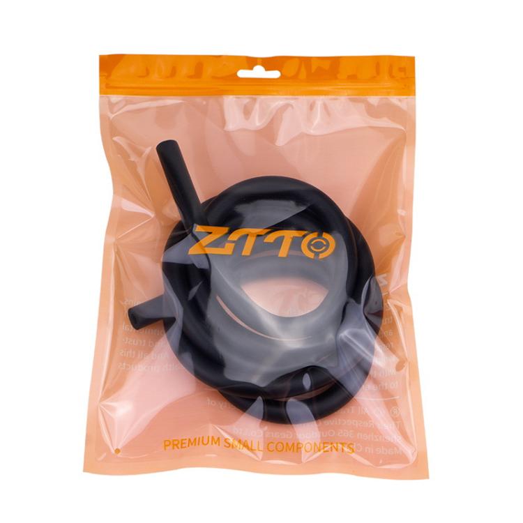 2pcs ZTTO 1.5m Bicycle Brake Shifter Cable Anti-Rattle Soundproof Foam Tube(Black) by ZTTO