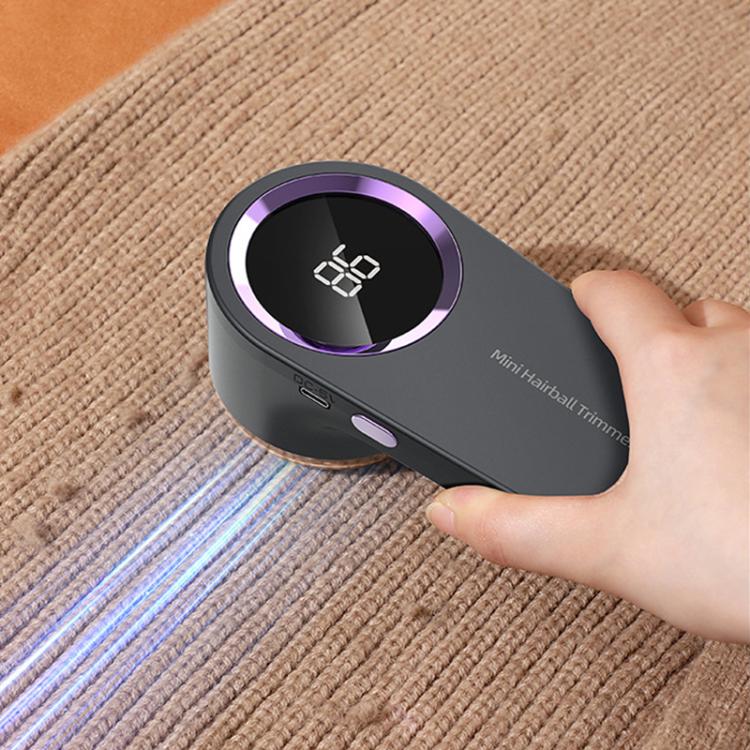 009 Smart Digital Display Portable Hair Ball Trimmer(Gray) by bashfashion