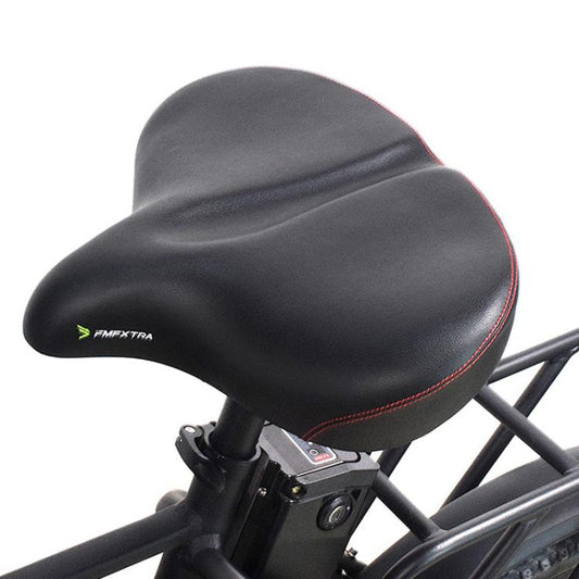 FMFXTRA FU-3501 Electrical Bike Enlarged And Thicked Seat Cushion Bike Universal Waterproof Cushion(Black) by FMFXTRA