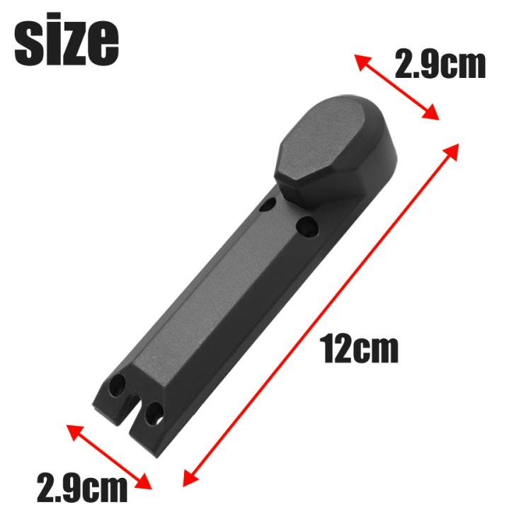 2pcs /Pack Front Wheel Cover For Kugoo 8 Inch Electric Scooter(Black) by bashfashion