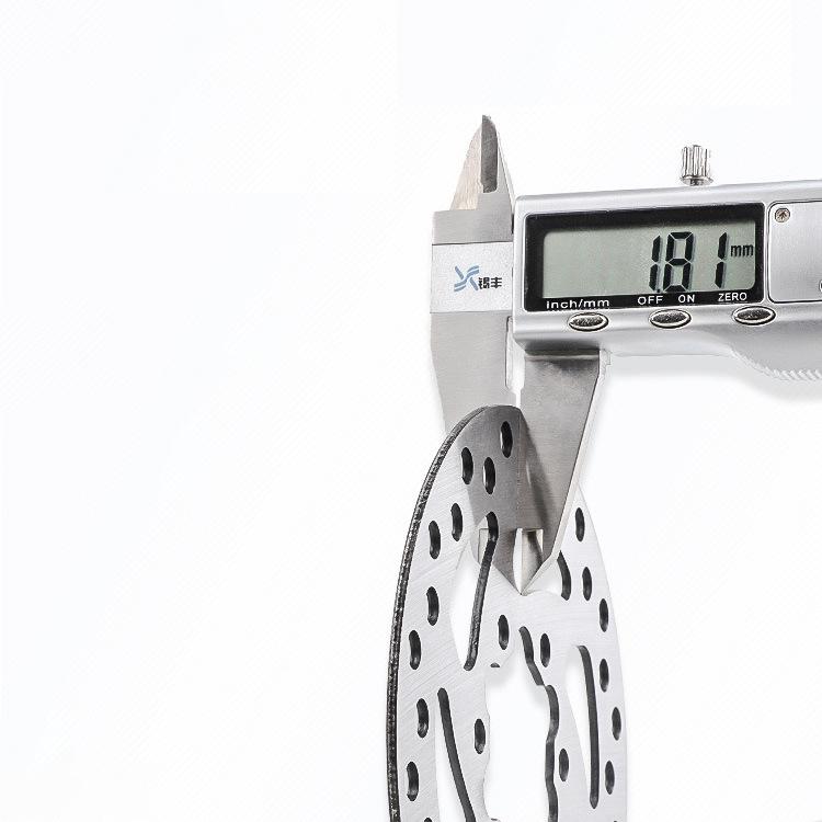 For Niu KQi3 KQi2 Electric Scooter 120mm 6-Bolt Disc Brake Rotor with Mounting Screws by bashfashion