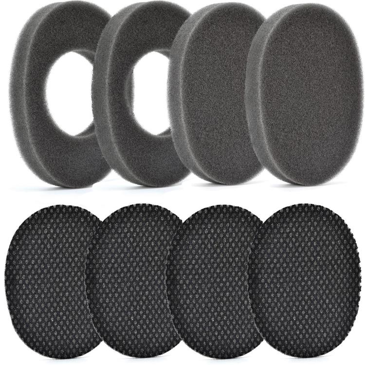 6pcs /Pack Ear Cushions For 3M WorkTunes Connect Series Headphones Noise Isolating Foam Pads, Spec: Solid Type by bashfashion